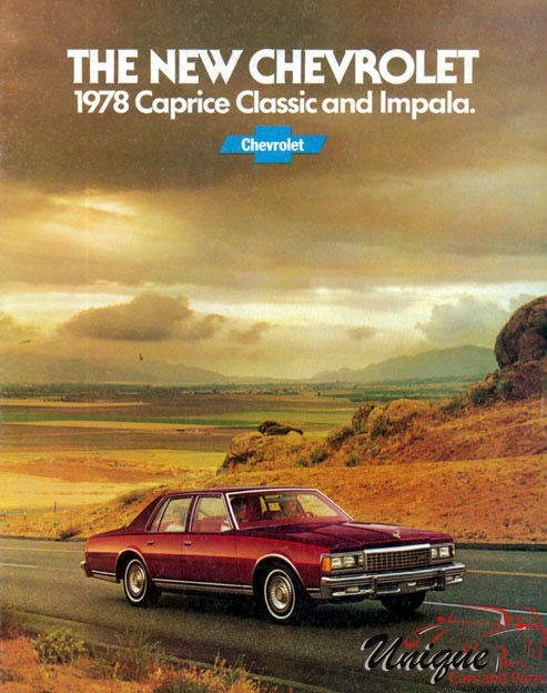 1978 Chevrolet Caprice-Impala Brochure